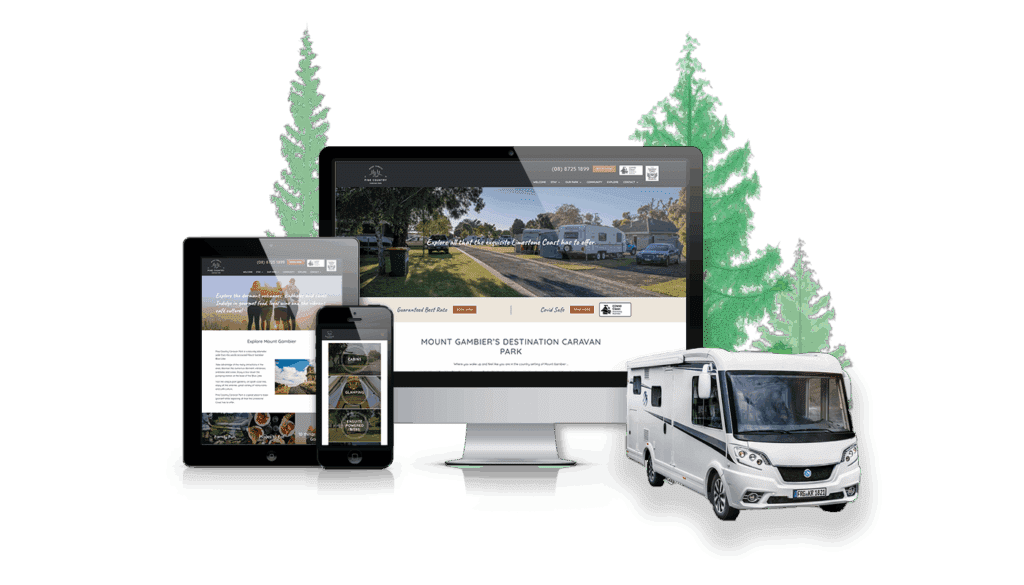 Website Mockup for PineCountry
