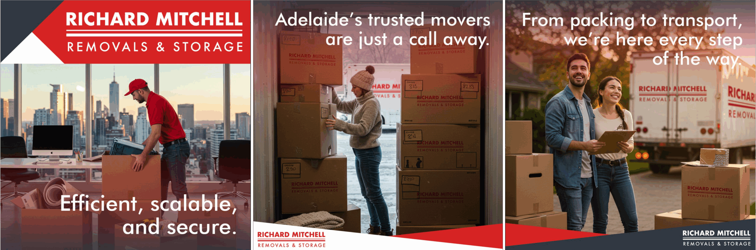 Professional Packing and Storage Solutions by Richard Mitchell in Adelaide